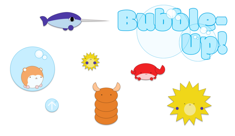Bubble Up front page